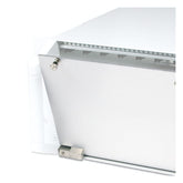 Hinged front panels